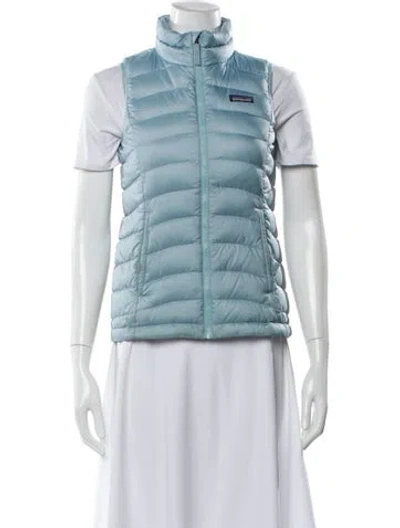 Pre-owned Patagonia Down Jacket In Blue