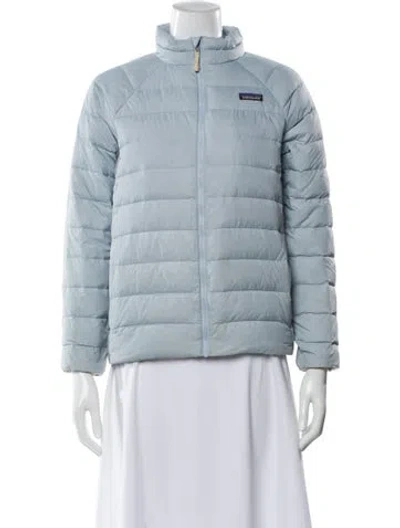 Pre-owned Patagonia Down Jacket In Blue