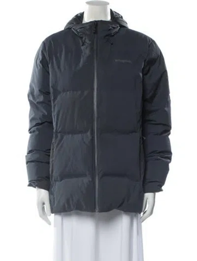 Pre-owned Patagonia Down Jacket In Blue