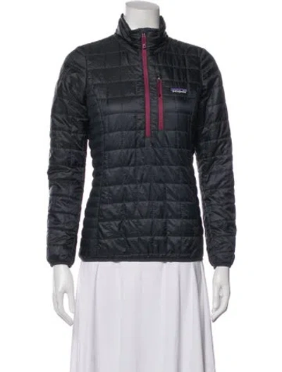Pre-owned Patagonia Down Jacket In Blue