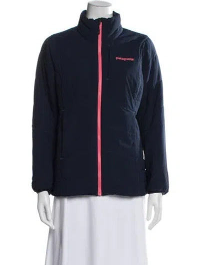 Pre-owned Patagonia Down Jacket In Blue