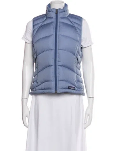 Pre-owned Patagonia Down Jacket In Blue
