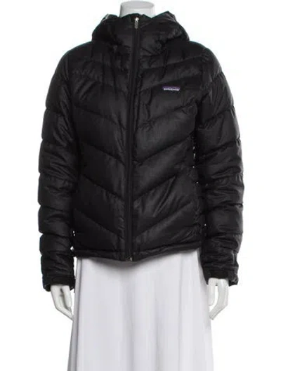 Pre-owned Patagonia Down Jacket In Gray