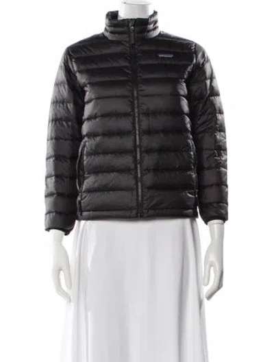 Pre-owned Patagonia Down Jacket In Gray