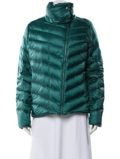 Pre-owned Patagonia Down Jacket In Green