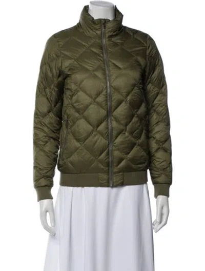 Pre-owned Patagonia Down Jacket In Green