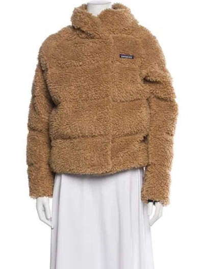 Pre-owned Patagonia Down Jacket In Neutral