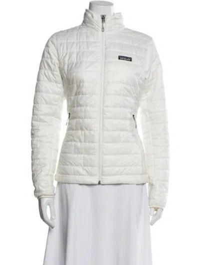 Pre-owned Patagonia Down Jacket In Neutral