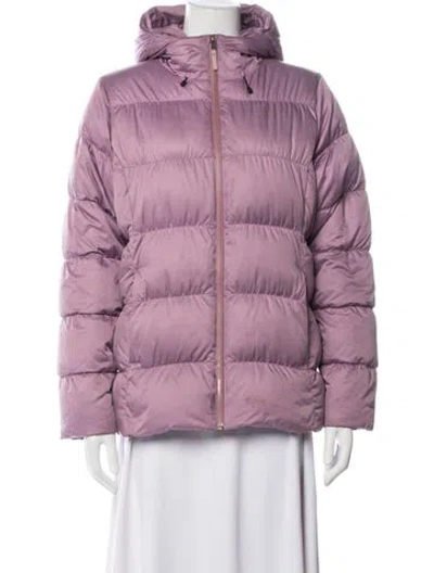 Pre-owned Patagonia Down Jacket In Purple