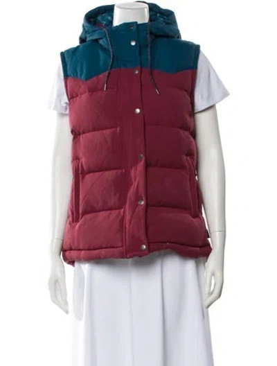 Pre-owned Patagonia Down Jacket In Red