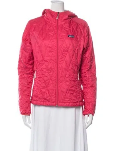 Pre-owned Patagonia Down Jacket In Red