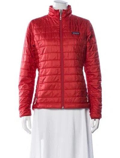 Pre-owned Patagonia Down Jacket In Red
