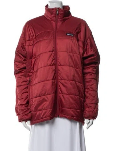 Pre-owned Patagonia Down Jacket In Red