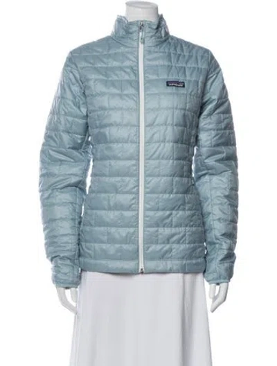 Pre-owned Patagonia Down Jacket W/ Tags In Blue