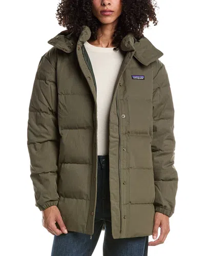 Patagonia Down Parka In Green