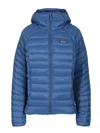 Patagonia Down Sweater™ Hoody Coats Blue In Blue