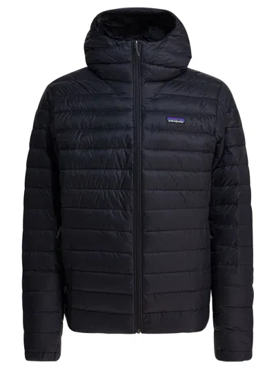 Patagonia Down Sweater Jacket In Black