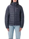 Patagonia Down Sweater Hoody Recycled Down Jacket In Blue