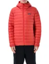 Patagonia Lightweight Down Sweater Outerwear In Red