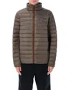 Patagonia Lightweight Down Sweater Outerwear Jacket In Brown