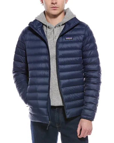 Patagonia Down Sweater Jacket In Blue