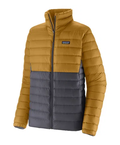 Patagonia Down Sweater Jacket In Brown