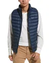 Patagonia Mens Padded Brand-patch Recycled-nylon Down Gilet New Navy