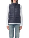 Patagonia Down Sweater Recycled Down Vest In Blue