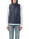 Patagonia Down Sweater Recycled Down Vest In Blue