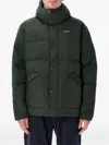 Patagonia Downdrift Recycled Down Jacket In Green