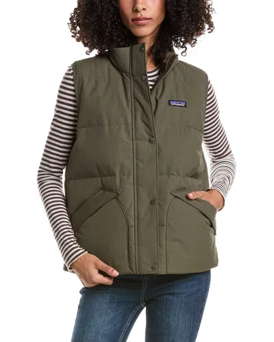 Patagonia Downdrift Vest In Green