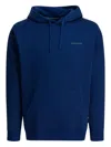 Patagonia Boardshort Logo Uprisal Drawstring Hoodie In Blue