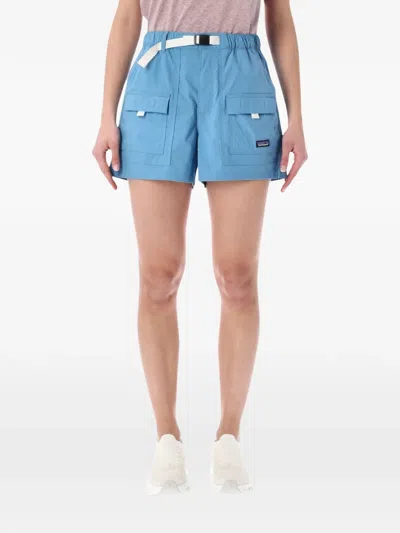 Patagonia Daily Shorts Belt Loops And Pockets In Blue