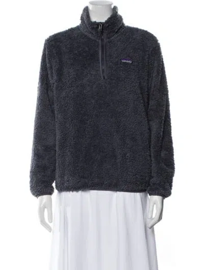 Pre-owned Patagonia Faux Fur Jacket In Gray