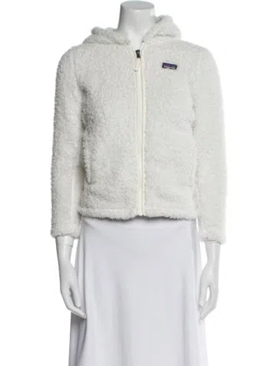 Pre-owned Patagonia Faux Fur Jacket In Neutral