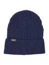 Patagonia Ribbed-knit Beanie In Blue