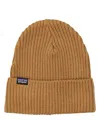 Patagonia Fisherman Rolled Beanie In Brown