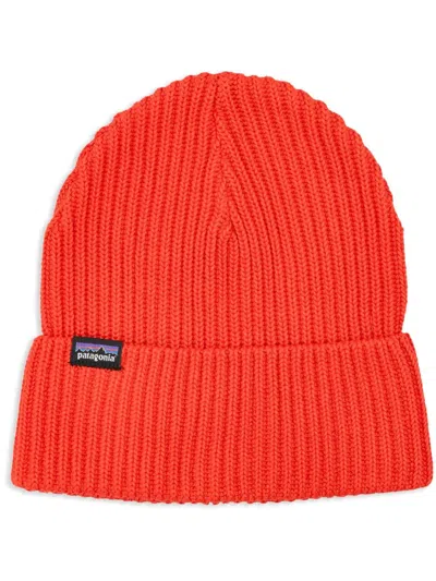 Patagonia Fisherman's Rolled Beanie In Red