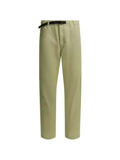Patagonia Organic Cotton Straight-leg Trousers In Green