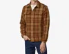 Patagonia Fjord Loft Shirt In Nest Brown In Multi
