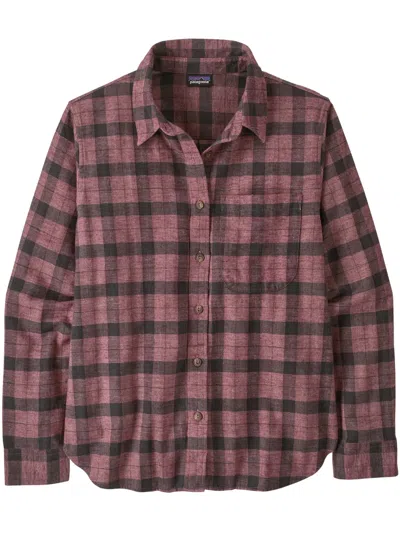 Patagonia Flannel Shirt Lw Fjord In Multi