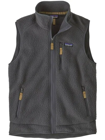 Patagonia Fleece Gilet In Grey