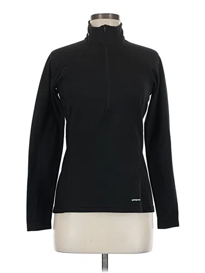 Pre-owned Patagonia Fleece Jacket In Black