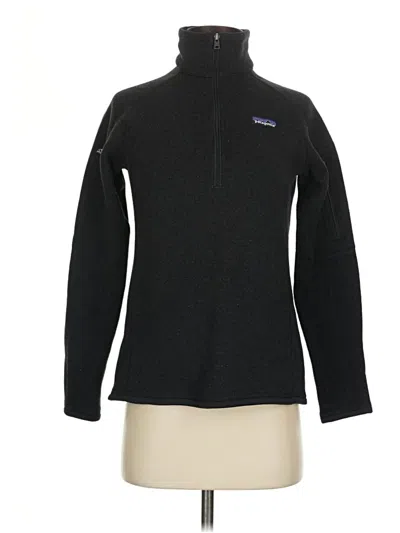 Pre-owned Patagonia Fleece Jacket In Black