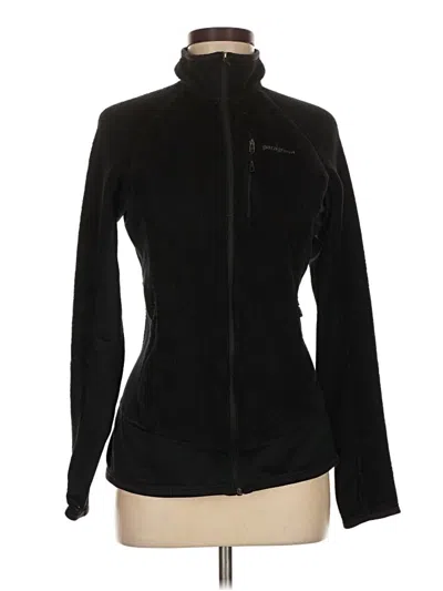 Pre-owned Patagonia Fleece Jacket In Black
