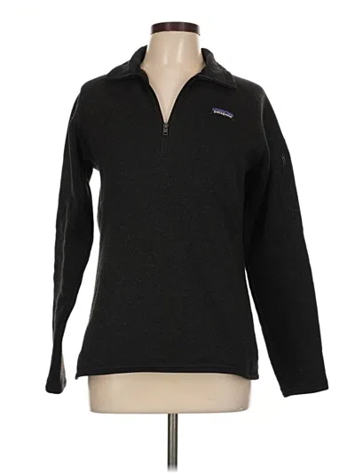 Pre-owned Patagonia Fleece Jacket In Black