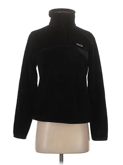 Pre-owned Patagonia Fleece Jacket In Black