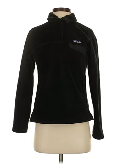 Pre-owned Patagonia Fleece Jacket In Black