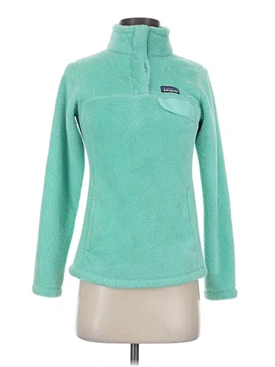Pre-owned Patagonia Fleece Jacket In Blue