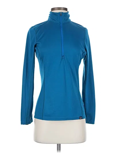 Pre-owned Patagonia Fleece Jacket In Blue